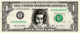 THE CROW Brandon Lee on REAL Dollar Bill Cash Money Bank Note Currency D... - $8.88