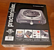Proctor Silex Single Burner 5.5" Stainless Steel - $28.70
