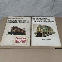 Lot Of Two Greenbergs Price Guide To Lionel Trains 1980s Publication Paperback - £23.98 GBP