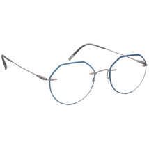 Silhouette Eyeglasses 5500 70 7110 Dynamics Colorwave Gunmetal Rimless 5... - £180.87 GBP