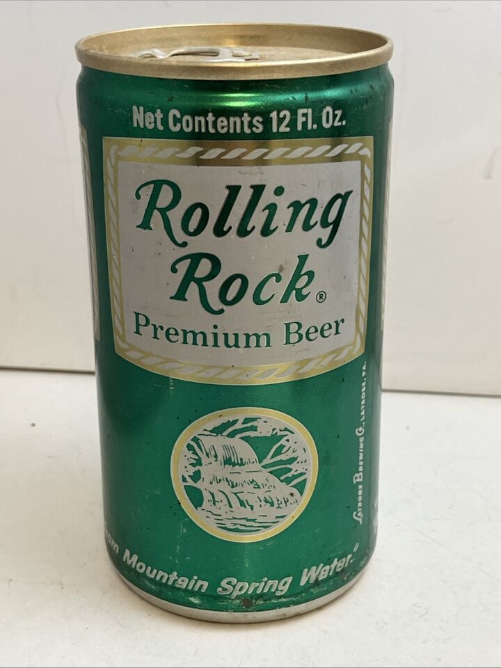 Rolling Rock Aluminum Beer Can 12 Oz - $9.85