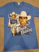 T-shirt Brad Paisley 2005 Tour Country Music, petit adulte, bleu/bleu clair - $35.16 CAD