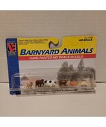 Life-Like Trains Barnyard Animals Hand Painted HO Scale Models 7 Peices  - $5.95