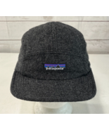 Patagonia Wool Gray 5 Panel Hat Cap Adjustable One Size Fits All - $81.22 CAD