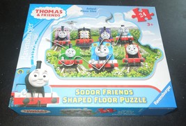 Ravensburger Thomas &amp; Friends 24 Piece Sodor Friends Shaped Floor Puzzle  3+ - £3.95 GBP