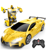 Transform Remote Control Car, RC Cars for Boys Age 3-5 6-8, One-Button T... - $24.47
