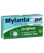 Mylanta 2Go Antacid Original 24 Chewable Tablets - €60,61 EUR