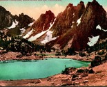 Vtg Cartolina 1910s Kearsarge Pinnacoli Kings Fiume Canyon California Ca... - £4.79 GBP