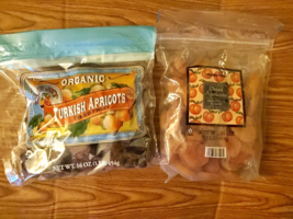 2 PACK TRADER JOE&#39;S DRIED APRICOTS VARIETY PACK 16 OZ EACH - £23.91 GBP