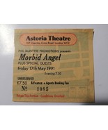 MORBID ANGEL 1991 Ticket Stub Astoria Theatre London England Vintage Con... - $9.19 CAD