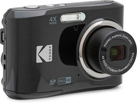 Kodak Pixpro Friendly Zoom Fz45-Bk 16Mp Digital Camera With 4X Optical, Black - £93.51 GBP