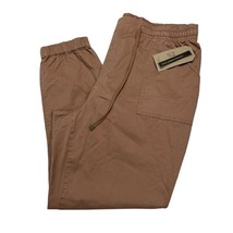 Frye and Co Joggers Womens XXL Pull On Elastic Waist Brown Comfort Casual Pants - $25.86