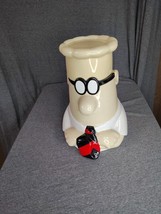 Dilbert Cookie Jar Collectible Antique Glass - $21.39