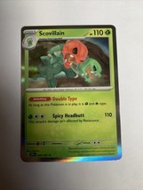 Pokemon Obsidian Flames Scovillain 025/197 Rare Holo Stage 1 TCG Card - £1.57 GBP