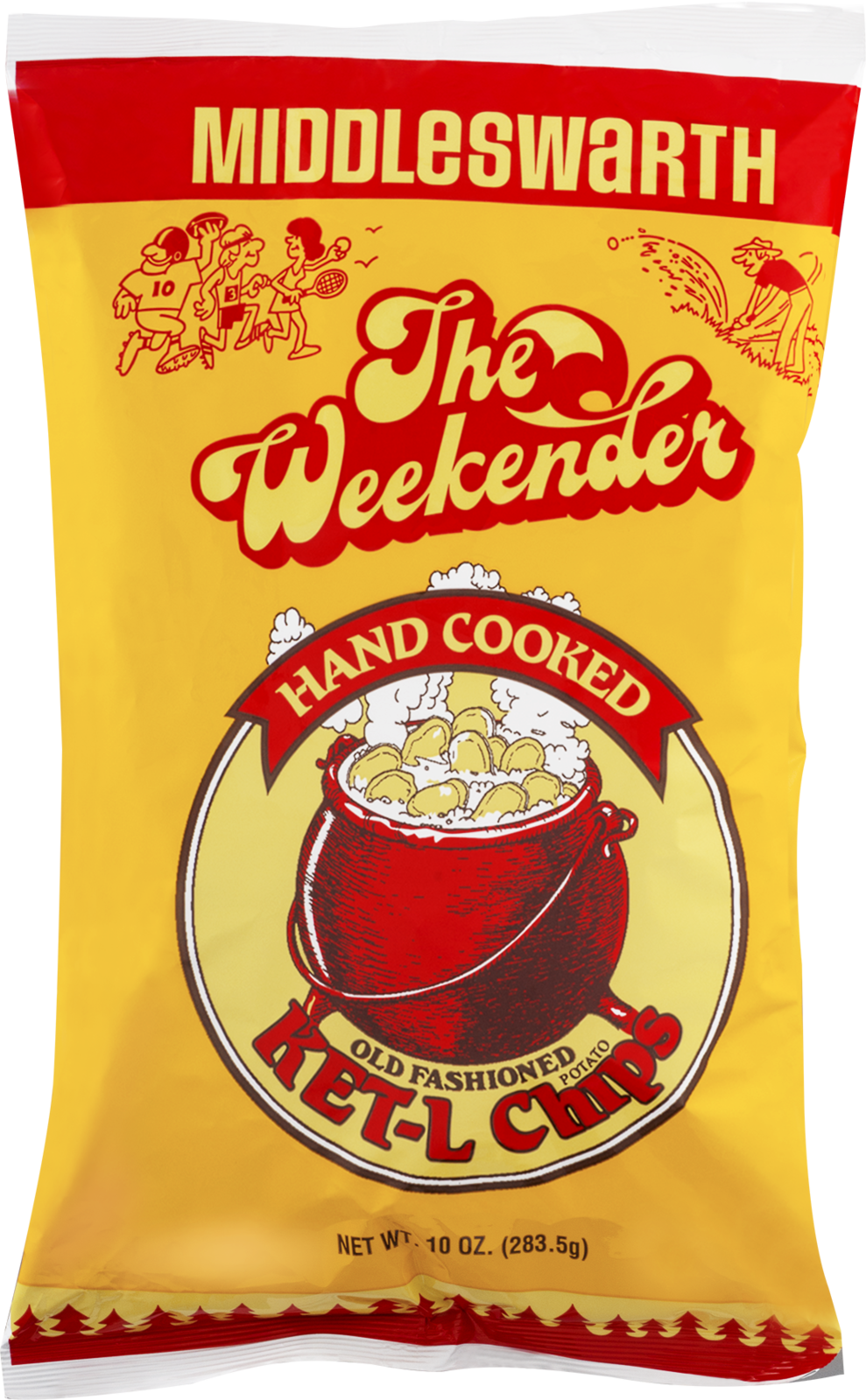 Middleswarth Hand Cooked Old Fashioned KET-L Potato Chips The Weekender (3 Bags) - $28.99