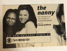 The Nanny Vintage Tv Guide Print Ad Whoopi Goldberg TPA24 - £4.76 GBP