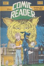COMIC READER #217 fanzine (1984) Bobcat Green Lantern covers - £7.75 GBP