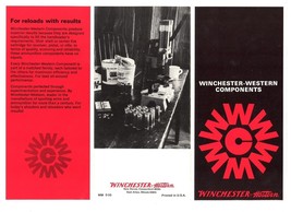 Winchester Western components vintage advertising brochure ammo sporting  - £11.01 GBP