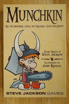 Munchkin Steve Jackson Games 1408 1st Ed Dork Tower Complete 168 Cards &amp;... - $14.84