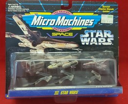 1994 Star Wars Micro Machines Space 3-PACK Collection Iii Sealed Complete - £15.63 GBP