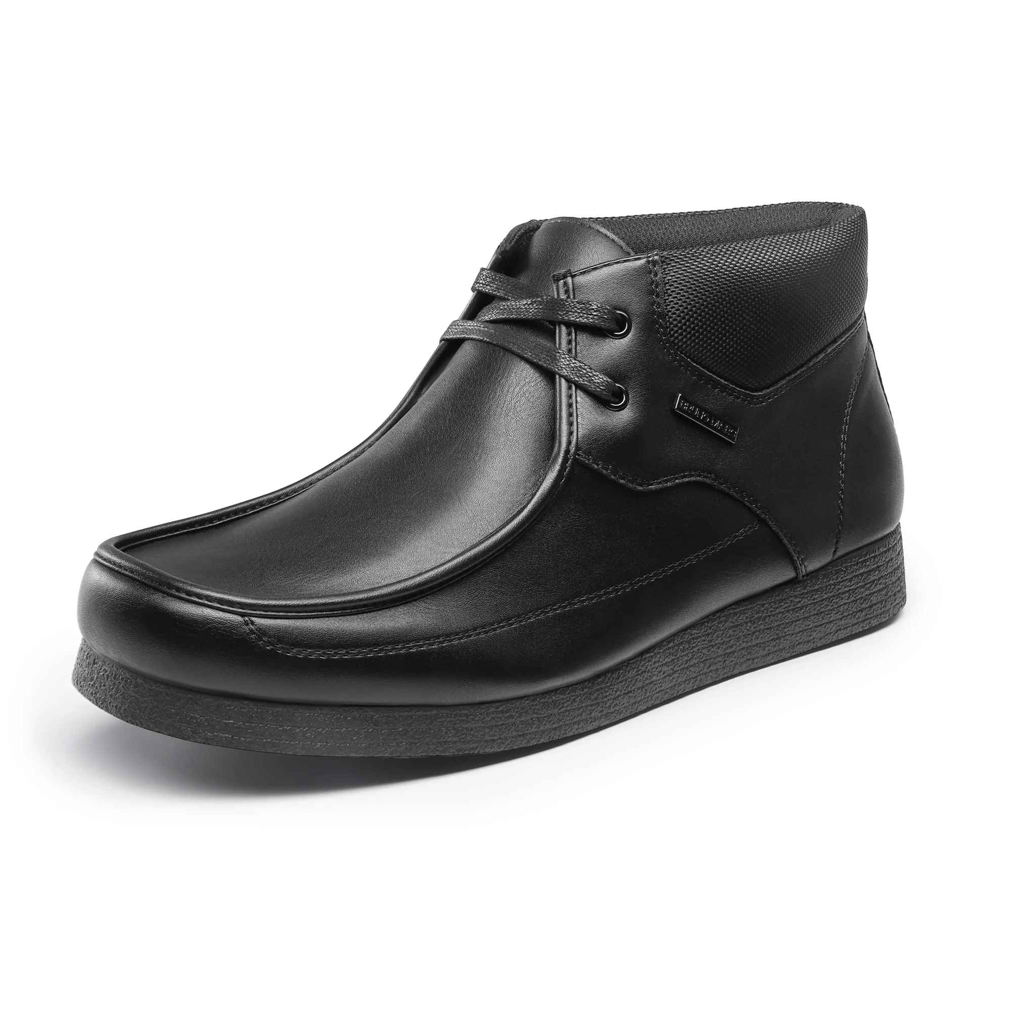  Marc Men&#39;s Clic Snow Dress Boots Water Repellent Plain-toe  Leather Boot Featur - £101.27 GBP