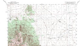 Antelope Peak Quadrangle, Nevada 1956 Topo Map USGS 15 Minute Topographic - £17.23 GBP