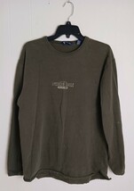 American Eagle Sweatshirt Mens Large Green 100% Cotton Longsleeve VINTAGE - $314.86 MXN