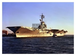 Uss Lexington (CV-16) Aircraft Carrier Docked At Naval Station 5X7 Photo - £6.67 GBP