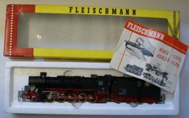 Vintage Fleischmann HO Scale Train #1175 2-10-0 DB Loco &amp; Tender #50 058... - £235.81 GBP