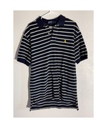 Polo by Ralph Lauren Navy Green Stripe Polo Shirt Men’s Large 100% Cotton - €24,81 EUR