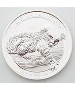 2012-P Australia Argento Koala Uno Dollaro Moneta Bu 1 Oncia .999 Elisab... - $436.88