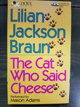 The Cat Who Said Cheese by Lilian Jackson Braun Audiobook on 2 Cassette Tapes - £7.26 GBP