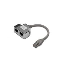 Digitus Adapter, Rj45Cable Category 5RJ45Male to 2x RJ45Female 19cm  - $12.00