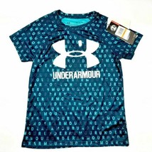 Under Armour loose Girls Athletic T-shirt size small multicolor polyeste... - $16.82