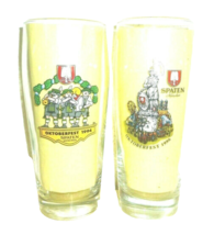 2 Spaten1996 &amp; 1994 Munich Oktoberfest 0.5L German Beer Glasses - £11.82 GBP