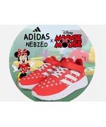 new adidas NEBZED x DISNEY Minnie Mouse Big Kids Sneakers sz 3 or 4 girl... - $943.59 MXN