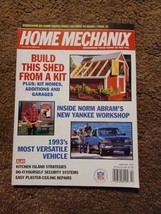 Home Mechanix Magazine February 1993 Build This Shed From A Kit Vintage VTG... - £9.43 GBP