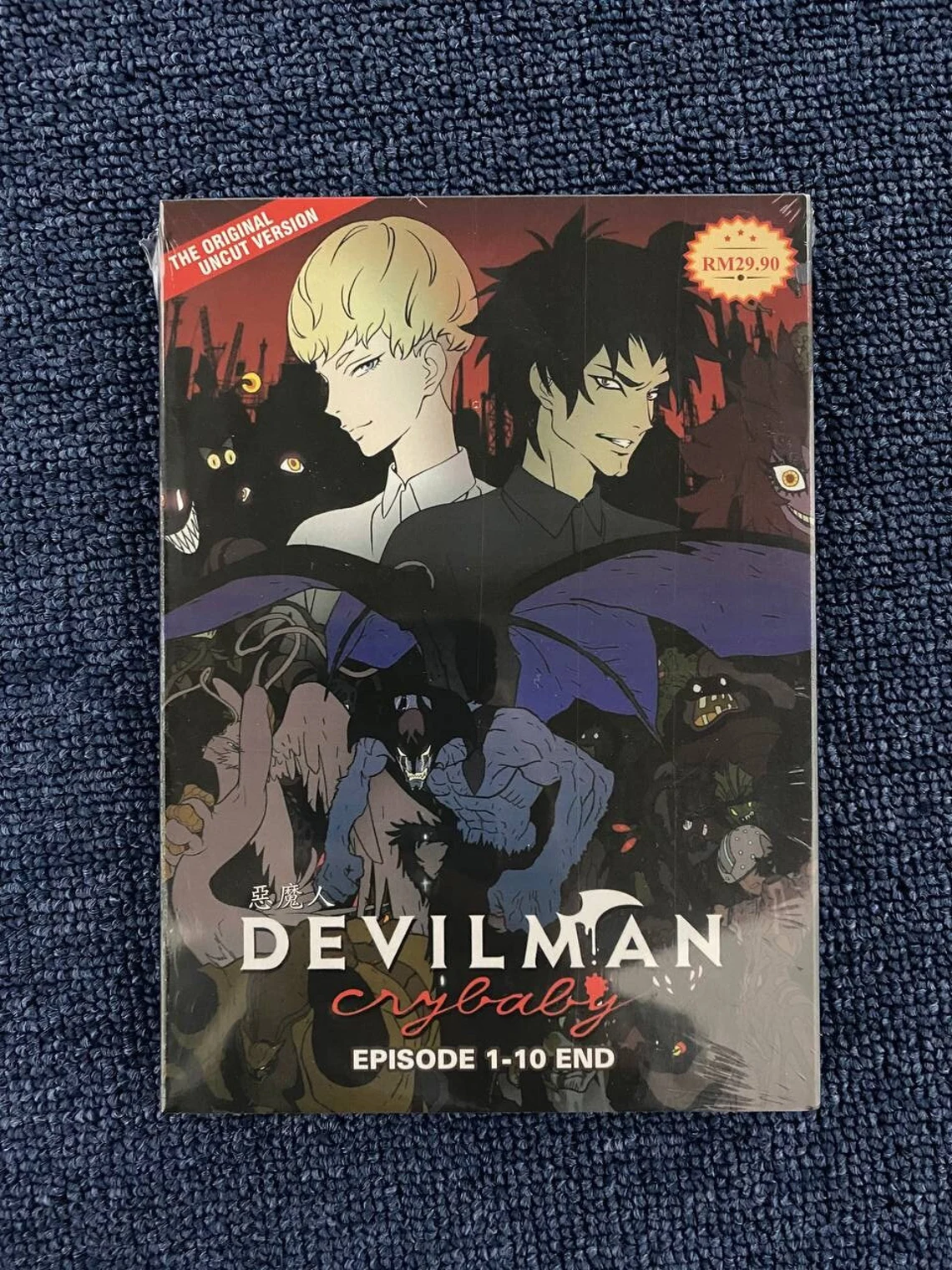 DVD Anime UNCUT~ Devilman: Crybaby (Volume.1-10 End) English Dubbed - Fast - £49.79 GBP