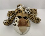 Tri Russ Marge plush cheetah leopard jaguar brown tan cream stuffed anim... - $19.79
