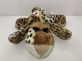 Tri Russ Marge plush cheetah leopard jaguar brown tan cream stuffed animal toy - £15.56 GBP
