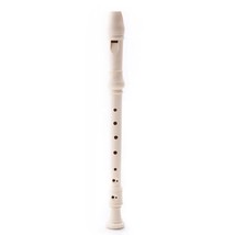 NEW 8 Holes Teacher Approved Ivory White Soprano Recorder Flute - Baroque/German - £5.85 GBP