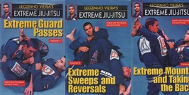Extreme Brazilian Jiu Jitsu 3 DVD Set MMA Grappling Fighting advanced Leo Vieira - £48.44 GBP