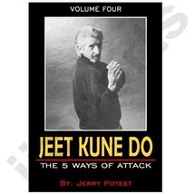 Jerry Poteet Jeet Kune Do #4 Five Ways Attack DVD Bruce Lee NEW! don chi sao - £15.73 GBP
