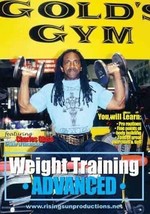 Weight Strength Training Gold&#39;s Gym #3 Advanced DVD Charles Glass bodybuilding - £17.32 GBP
