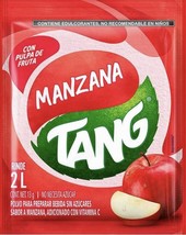 Tang Manzana Apple Flavor Drink Mix No Sugar Needed Makes 2 Liters Pack ... - €11,77 EUR