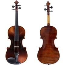 SKY 4/4 SKYVNSK1001 Concerto Series Highly Flamed One Piece Back Solid Wood H... - £705.02 GBP