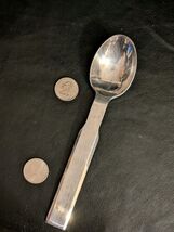 Stanley Roberts Oblique Serving Spoon Large 7 1/2 In Stainless Flatware ... - $22.85