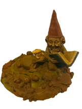 Tom Clark Figurine sculpture SIGNED Cairn Hansen Hanson frog toad book dwarf vtg - £31.54 GBP