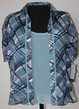 Emma James 2 Piece Set Top Blouse Shirt  + Camisole Cami 6P  Petite 6  *... - £26.50 GBP