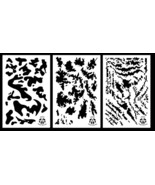 3Pack! Vinyl Airbrush Spray Paint Camo Stencils 14&quot; Stripe Digital - Arm... - £10.97 GBP